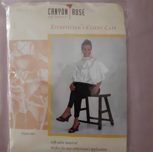 Canyon Rose Esthetician Client Cape (Makeup Cape)